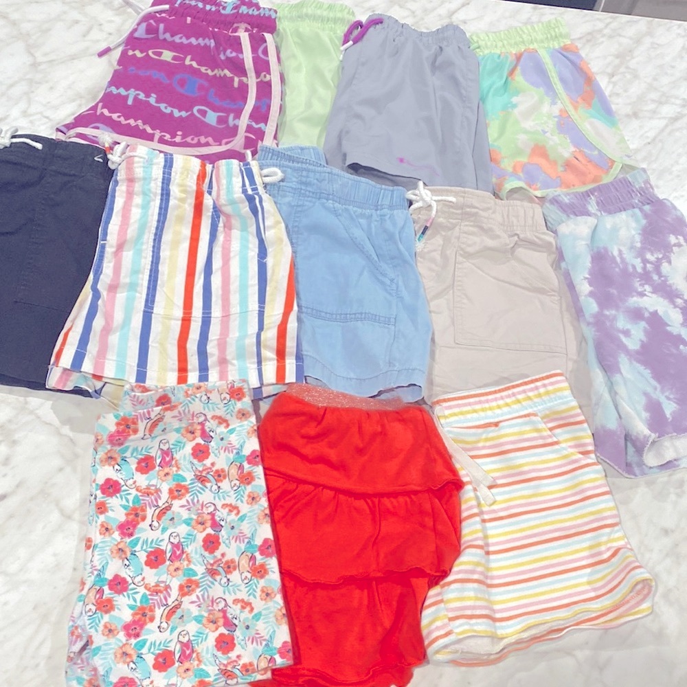 Shorts & Skort bundle. 11pairs of Shorts & 1 Skort. Size 7-8
